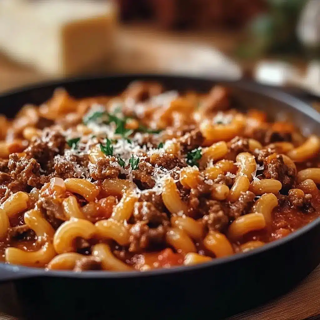 One Pot Beefaroni