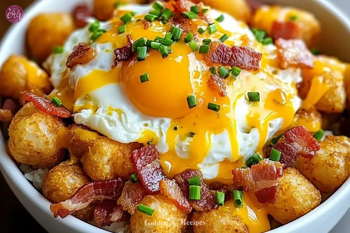 Satisfy Mornings with a Hearty Tater Tot Breakfast Bowl