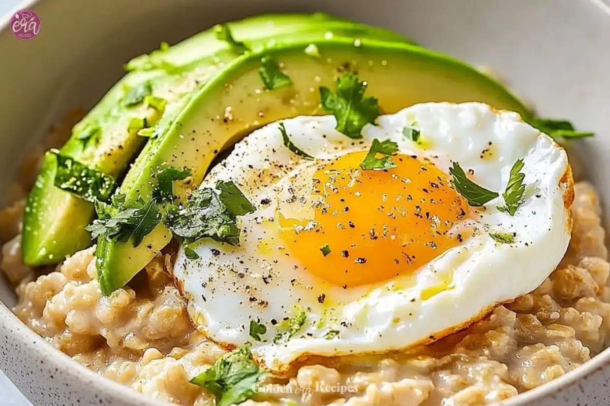 Savory Avocado Oatmeal