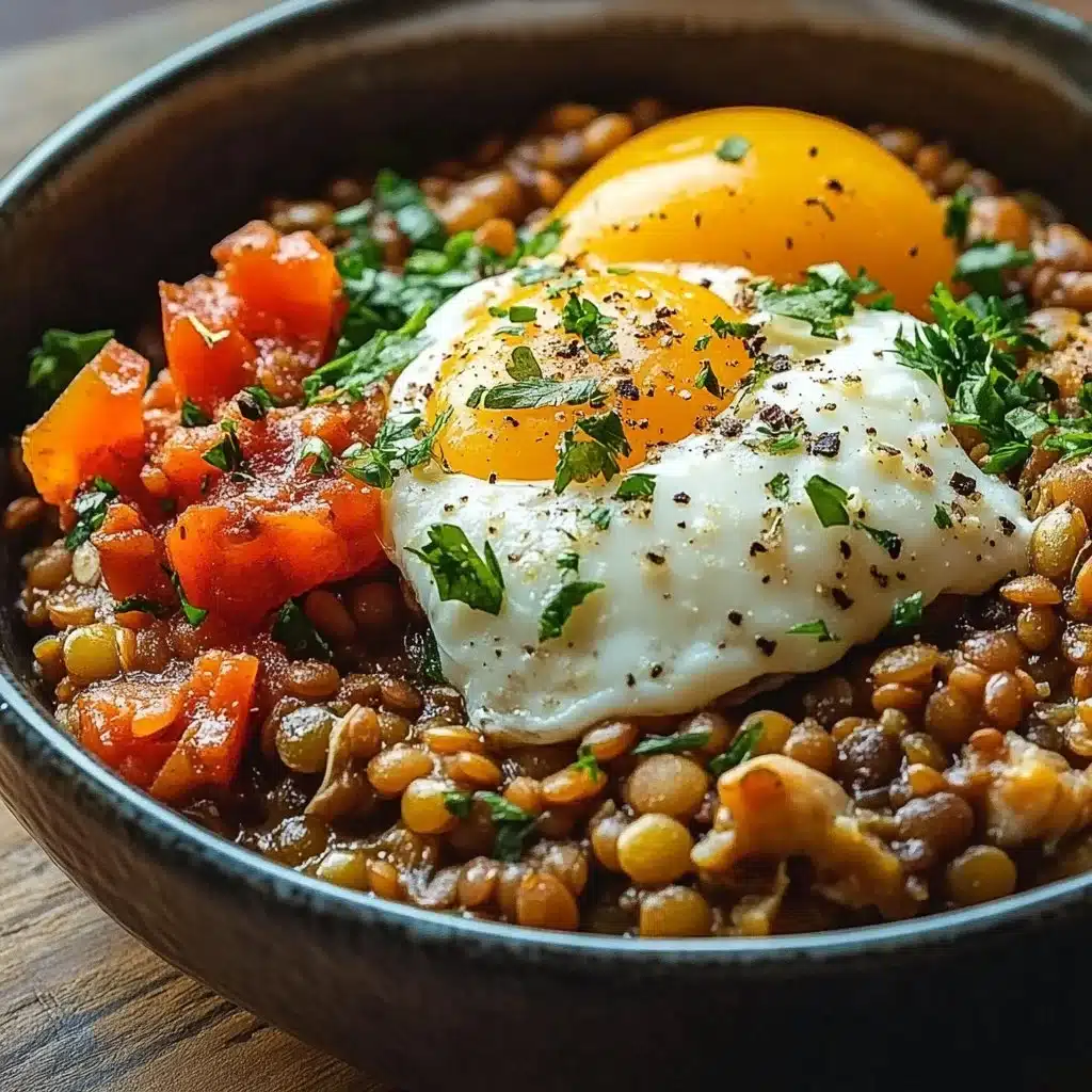Savory Lentil Breakfast Bowl