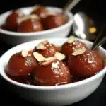 Delicious vegan rose petals dumplings beautifully arranged on a plate