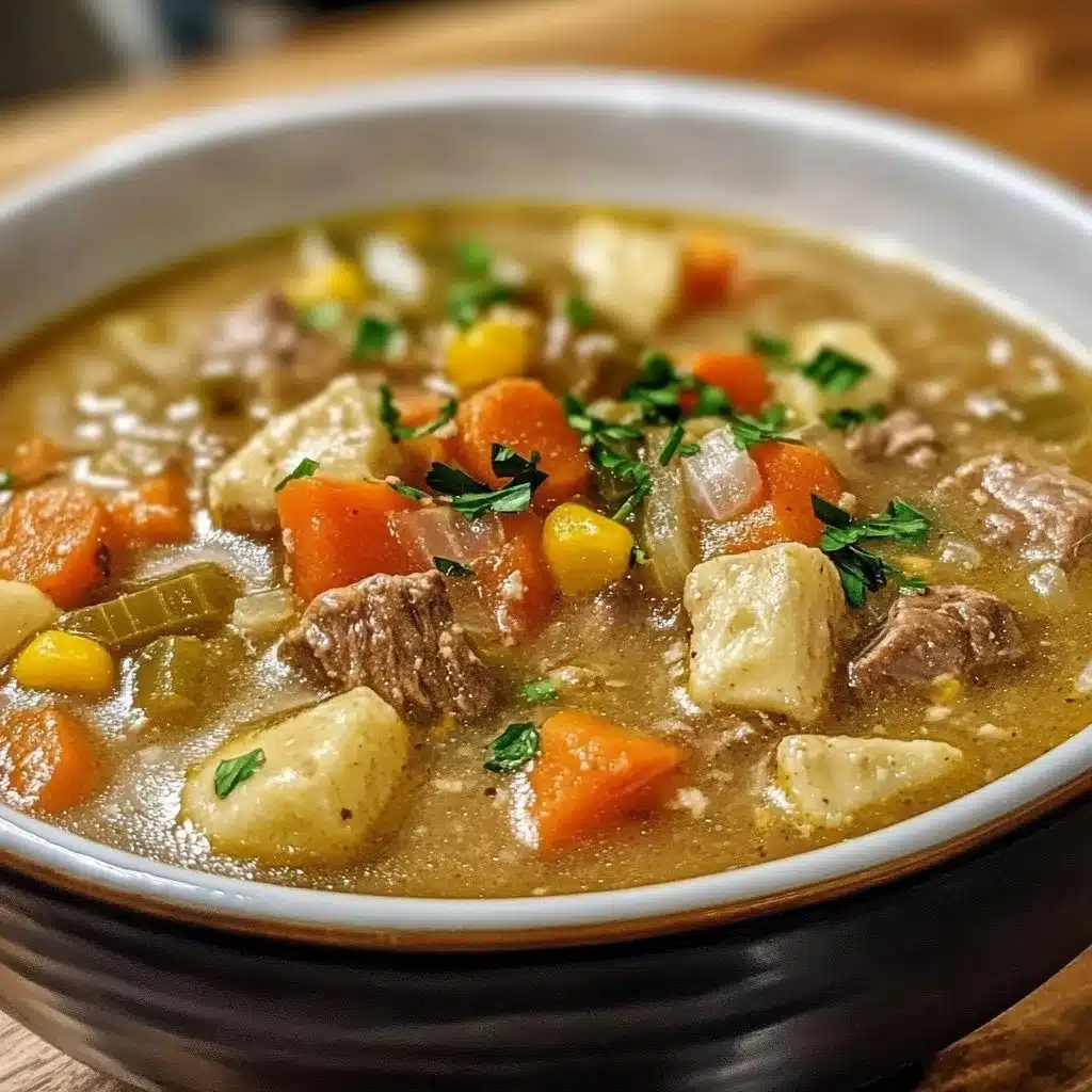 Amish Snow Day Soup: Warm, Hearty Beef Winter Comfort Food