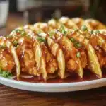 Applebee's Chicken Wonton Tacos served in crispy wonton shells