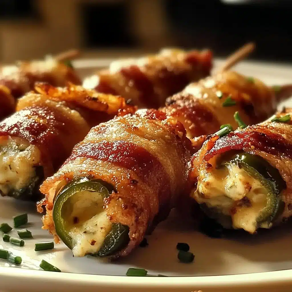 Bacon-Wrapped Jalapeño Poppers: 1 Satisfying Keto Snack