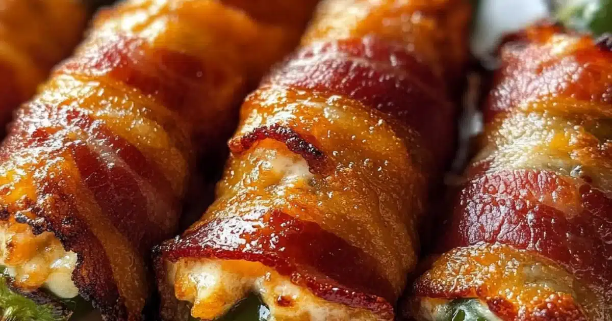 Bacon-Wrapped JalapeƱo Poppers 4 Bacon-Wrapped JalapeƱo Poppers