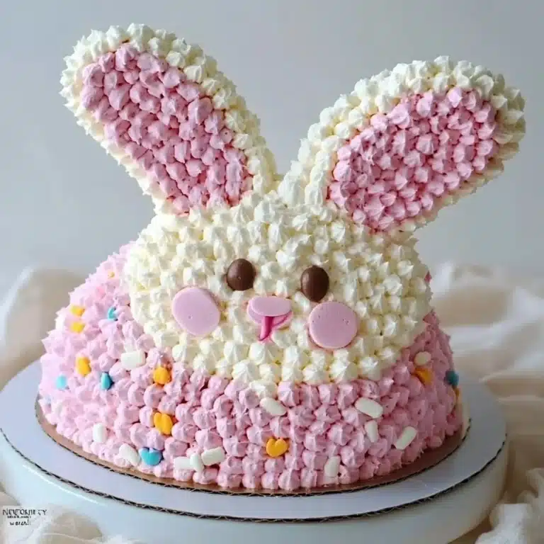 Beginner Easter Bunny Cut Up Cake 10 Beginner Easter Bunny Cut Up Cake decorated for Easter celebrations