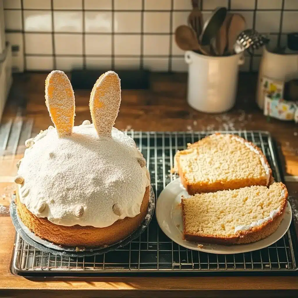 Beginner Easter Bunny Cut Up Cake