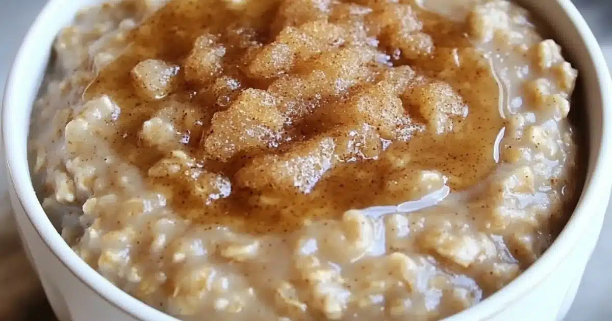 Brown Sugar Cinnamon Oatmeal