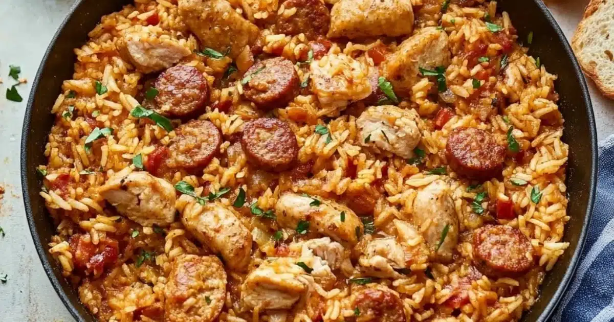 Chicken and Sausage Jambalaya