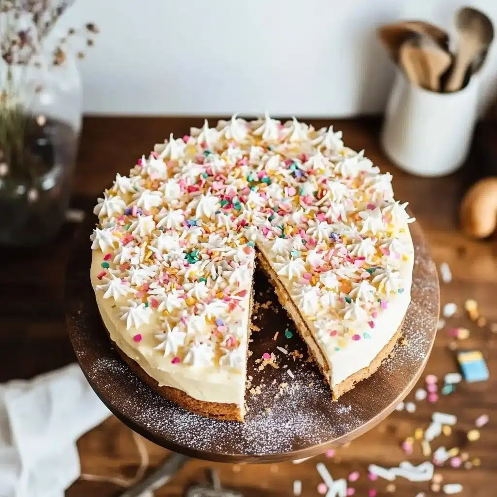 Coconut Confetti Cake