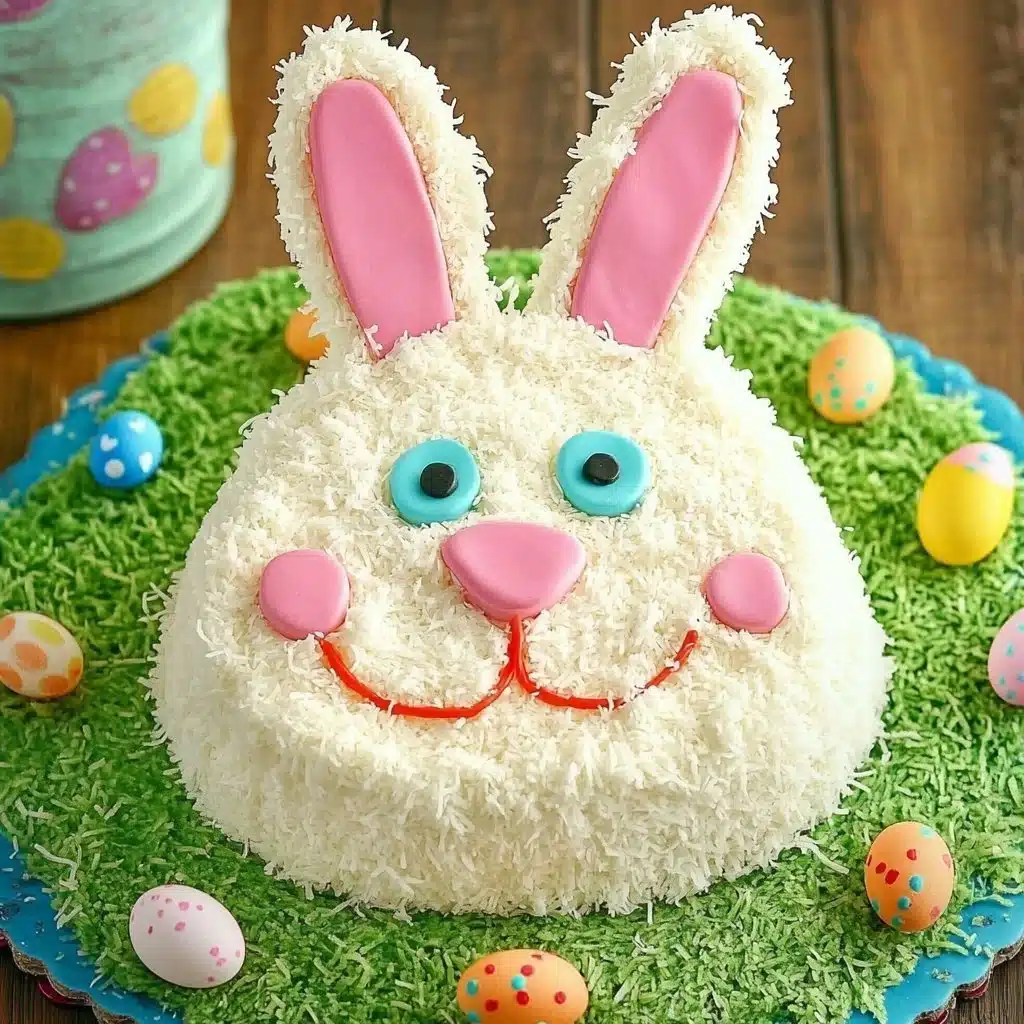 Coconut Easter Bunny Cake