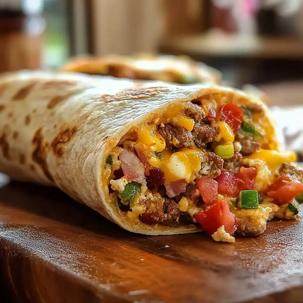 Cowboy Breakfast Burrito