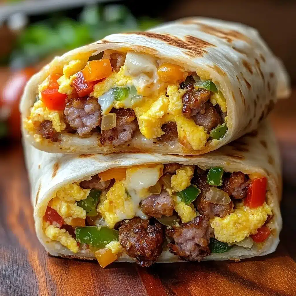 Cowboy Breakfast Burrito 3 Cowboy Breakfast Burrito
