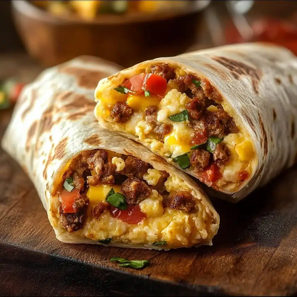 Cowboy Breakfast Burrito