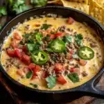 Delicious Cowboy Cheese on a rustic wooden board with herbs and crackers