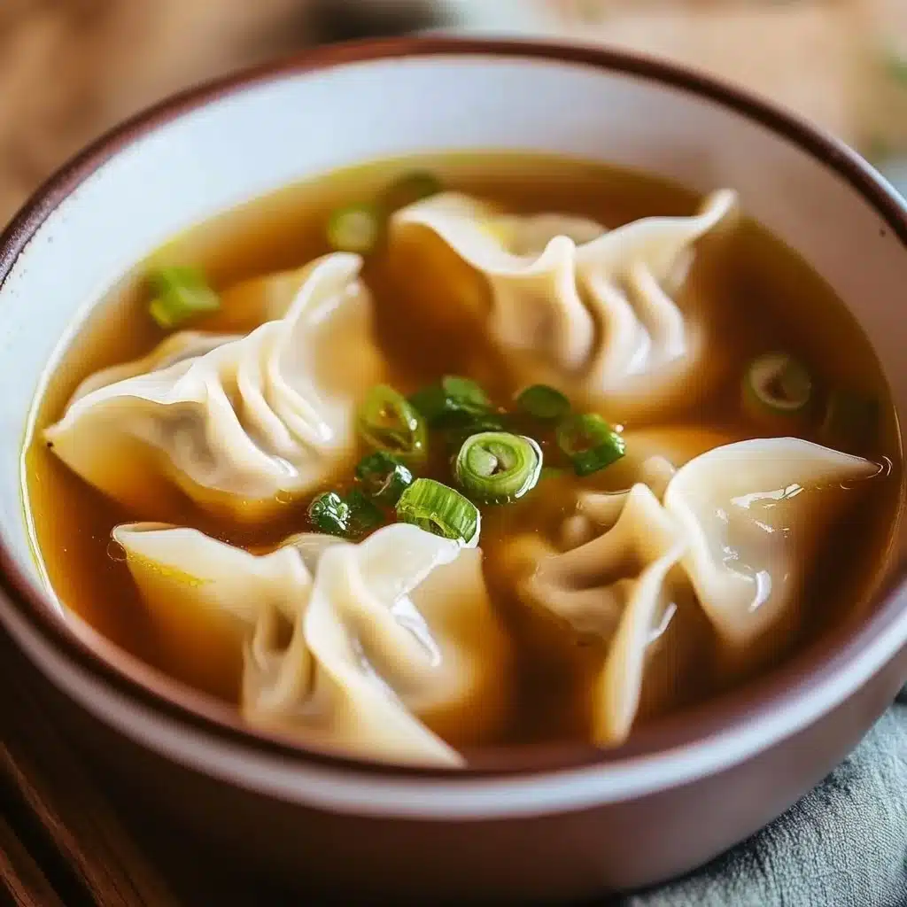 Cozy Wonton Soup