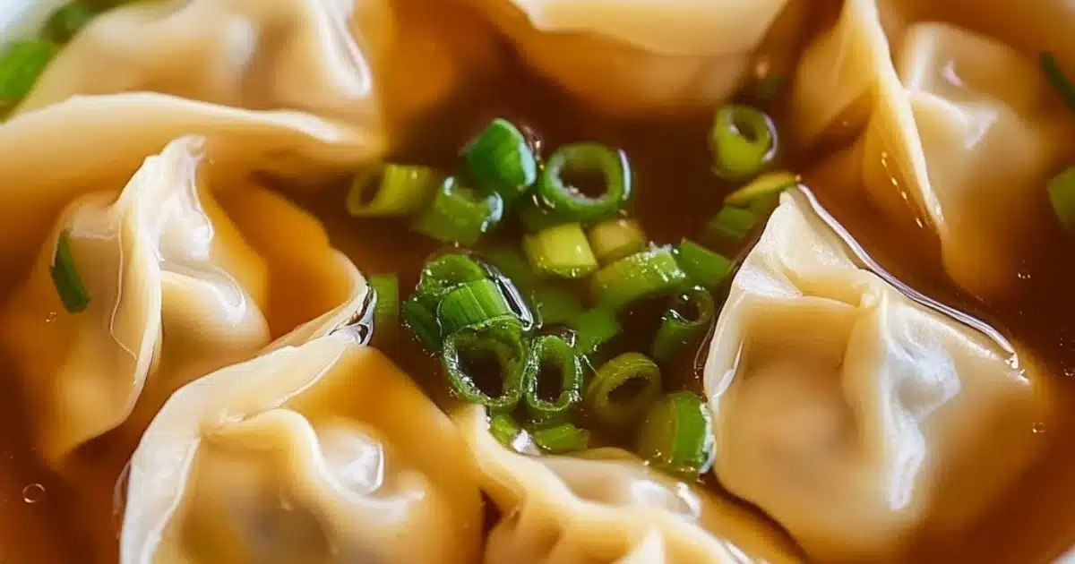 Cozy Wonton Soup