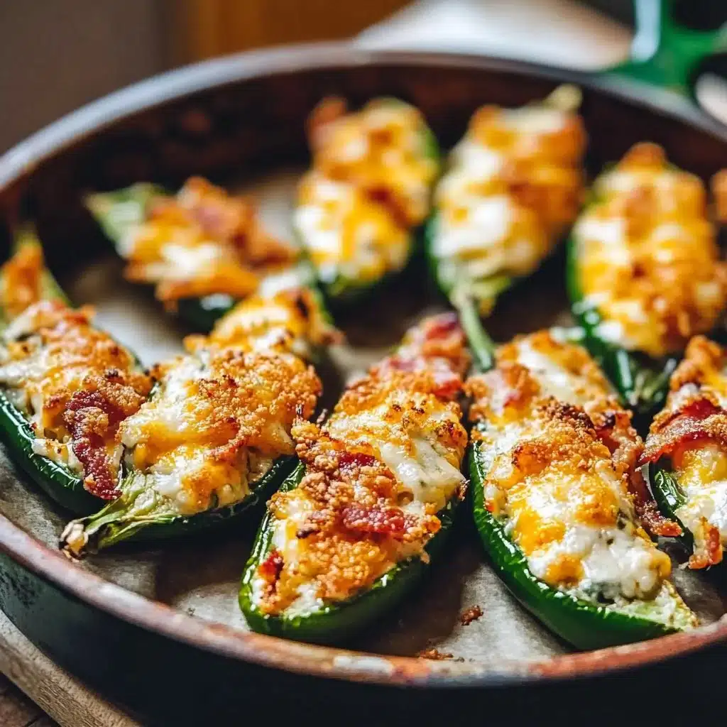 Crunchy Bacon Cheddar Jalapeno Poppers
