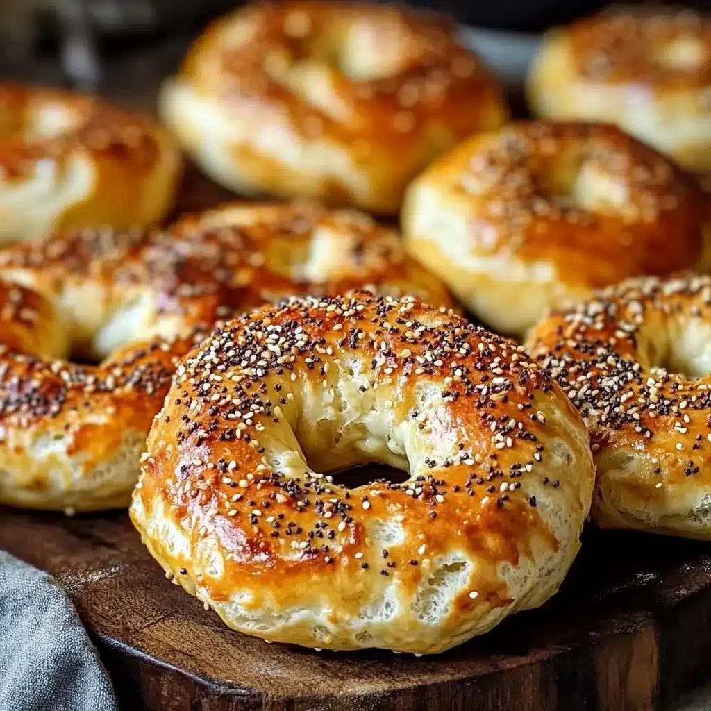 Greek Yogurt Bagels