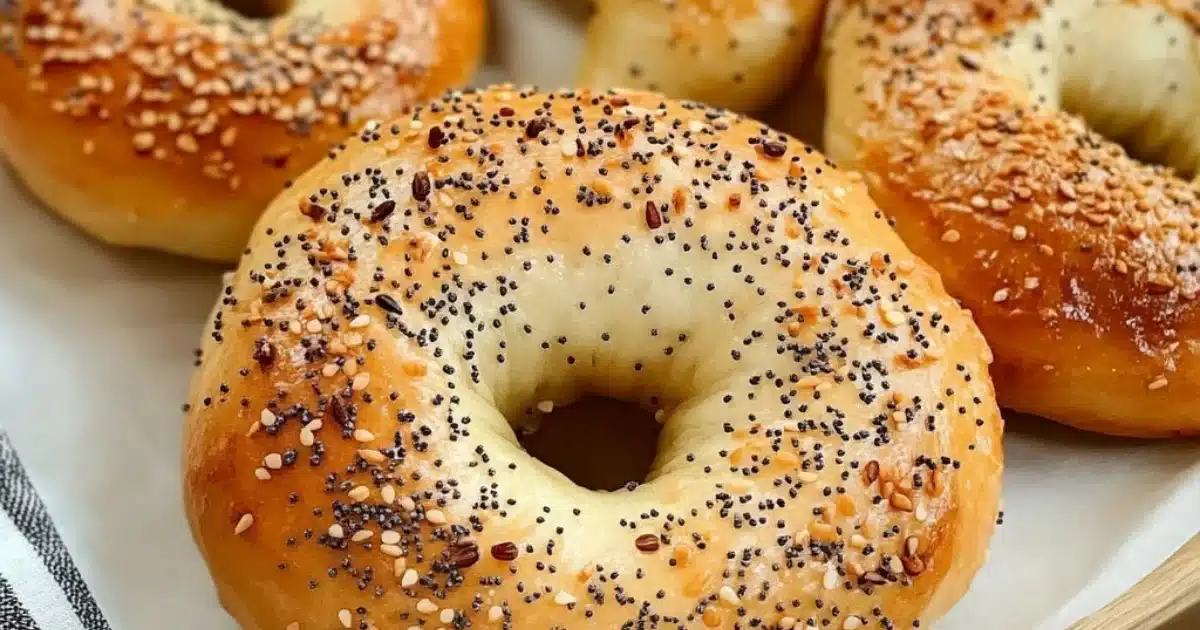 Greek Yogurt Bagels: Easy High Protein Bagels
