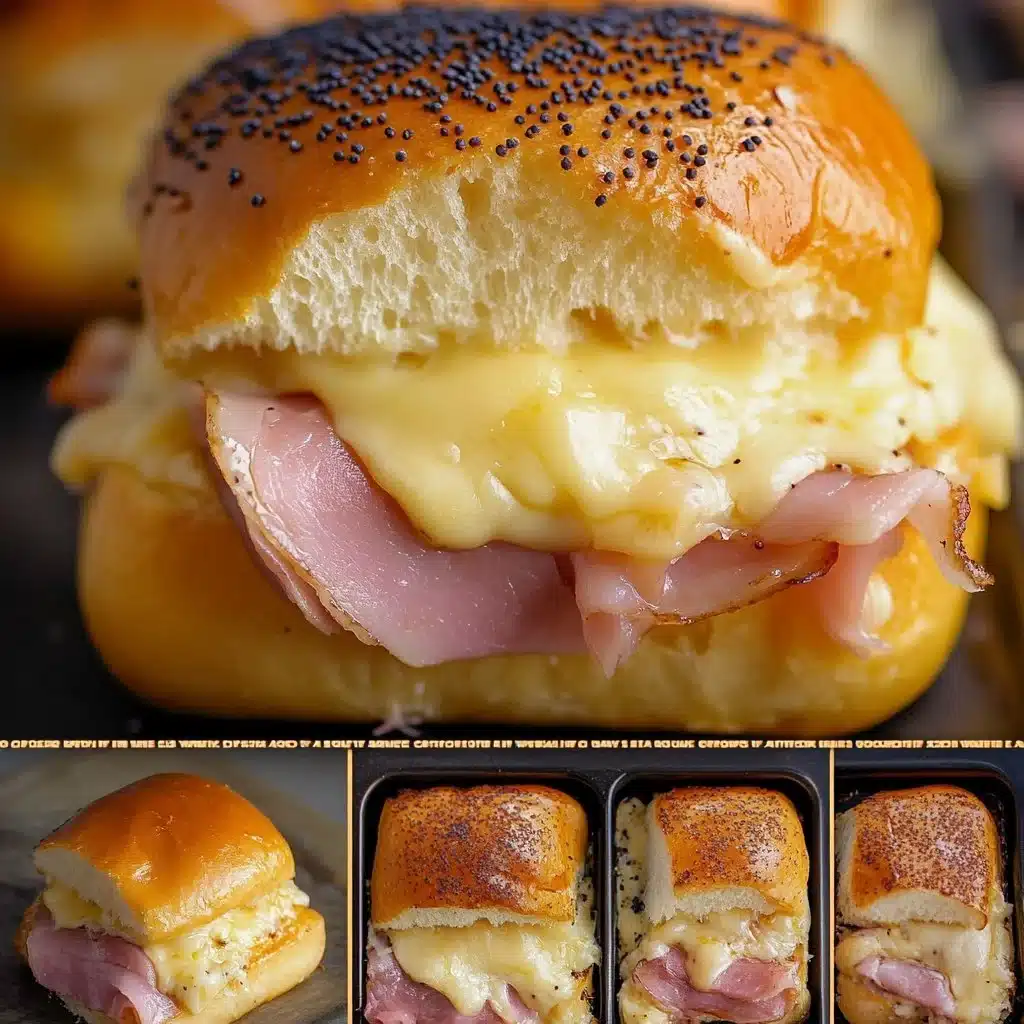 Ham and Havarti Cheese Sliders