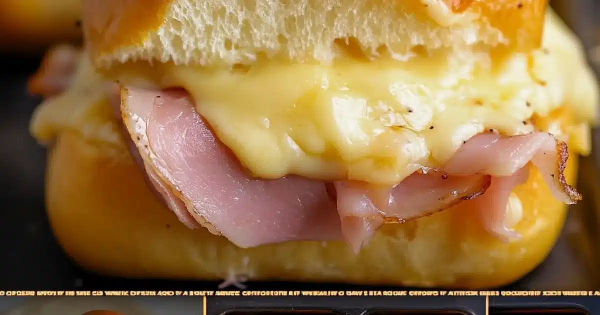Ham and Havarti Cheese Sliders