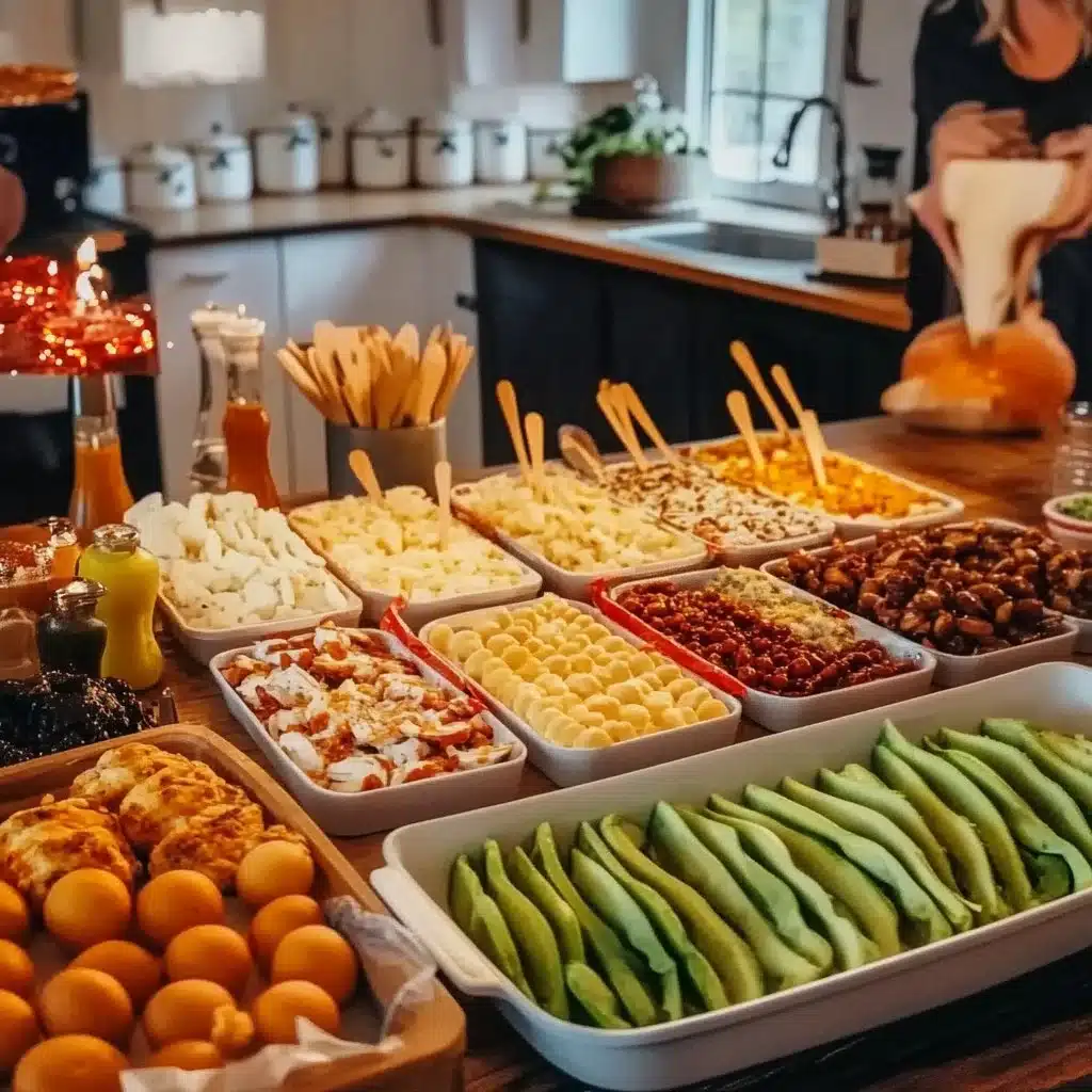How to Make a Super Bowl Snack Stadium