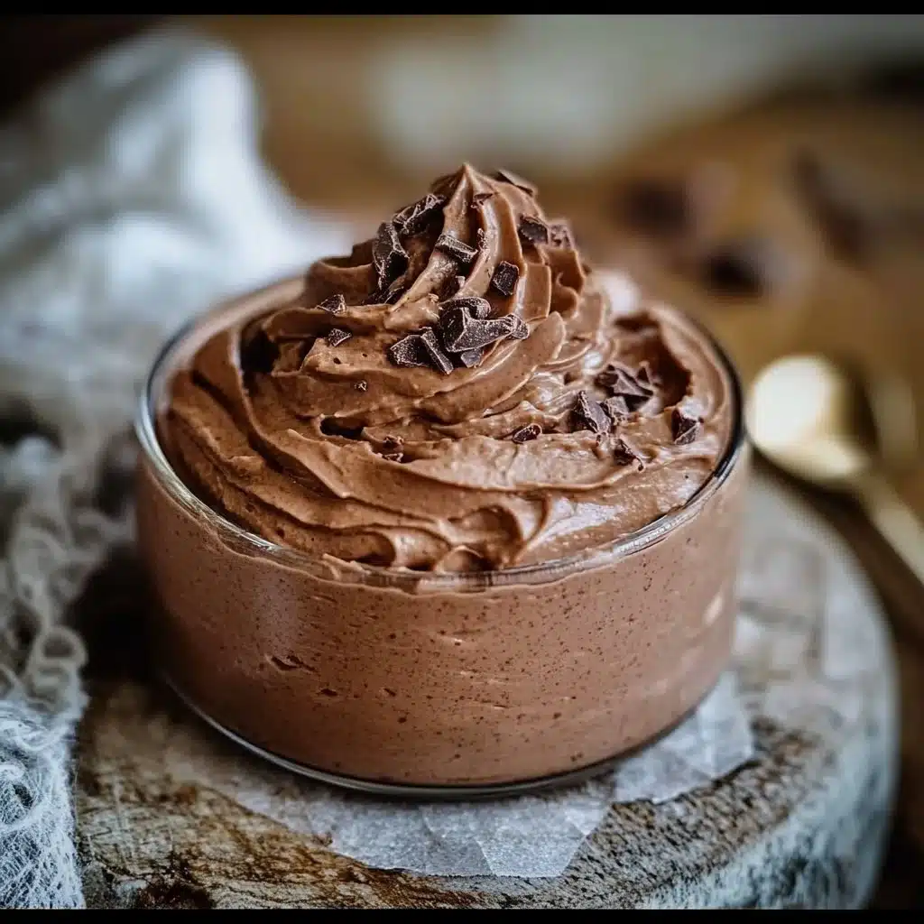Keto Fluffy Chocolate Mousse Recipe