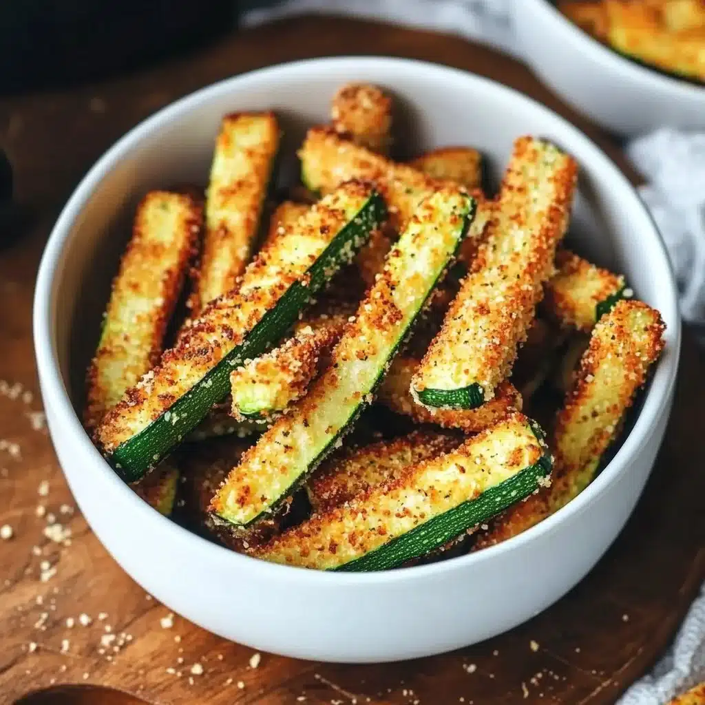 Low Calorie Air Fryer Zucchini Fries
