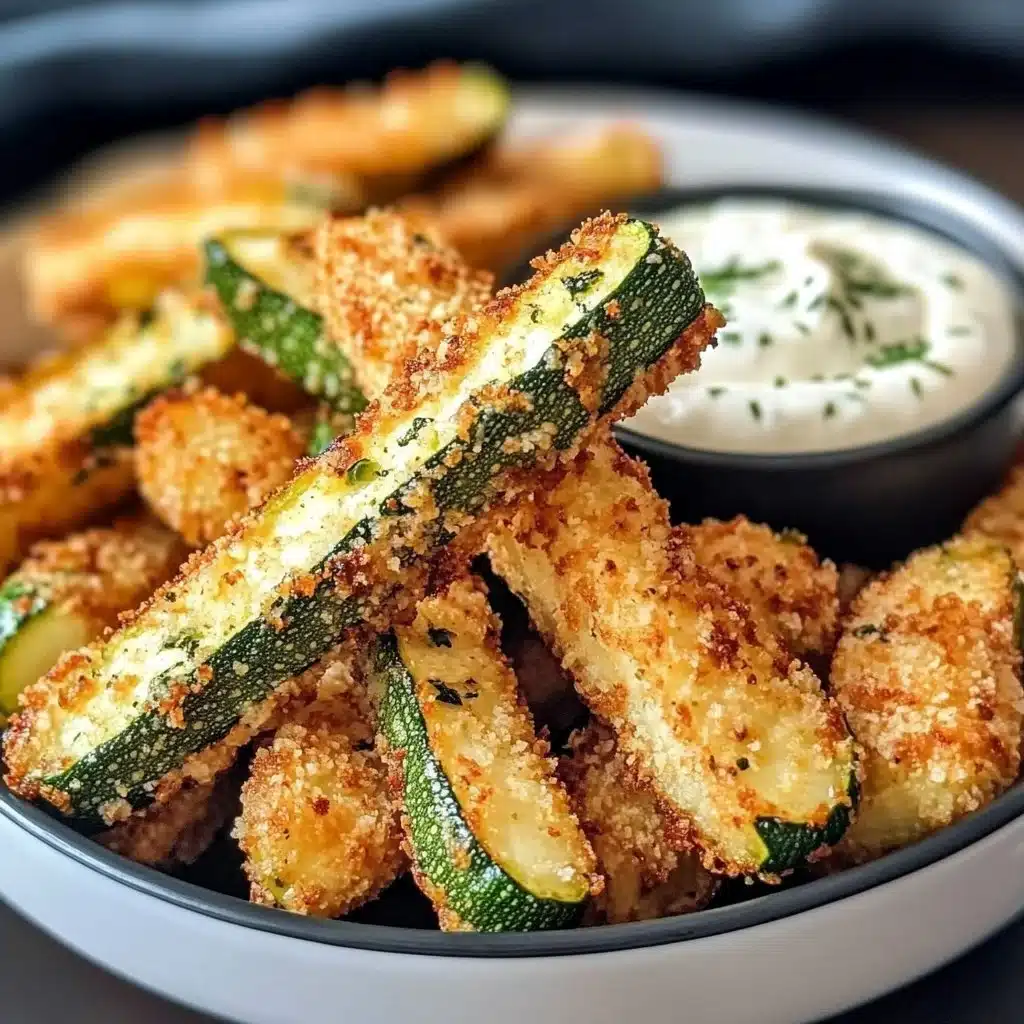 Low Calorie Air Fryer Zucchini Fries