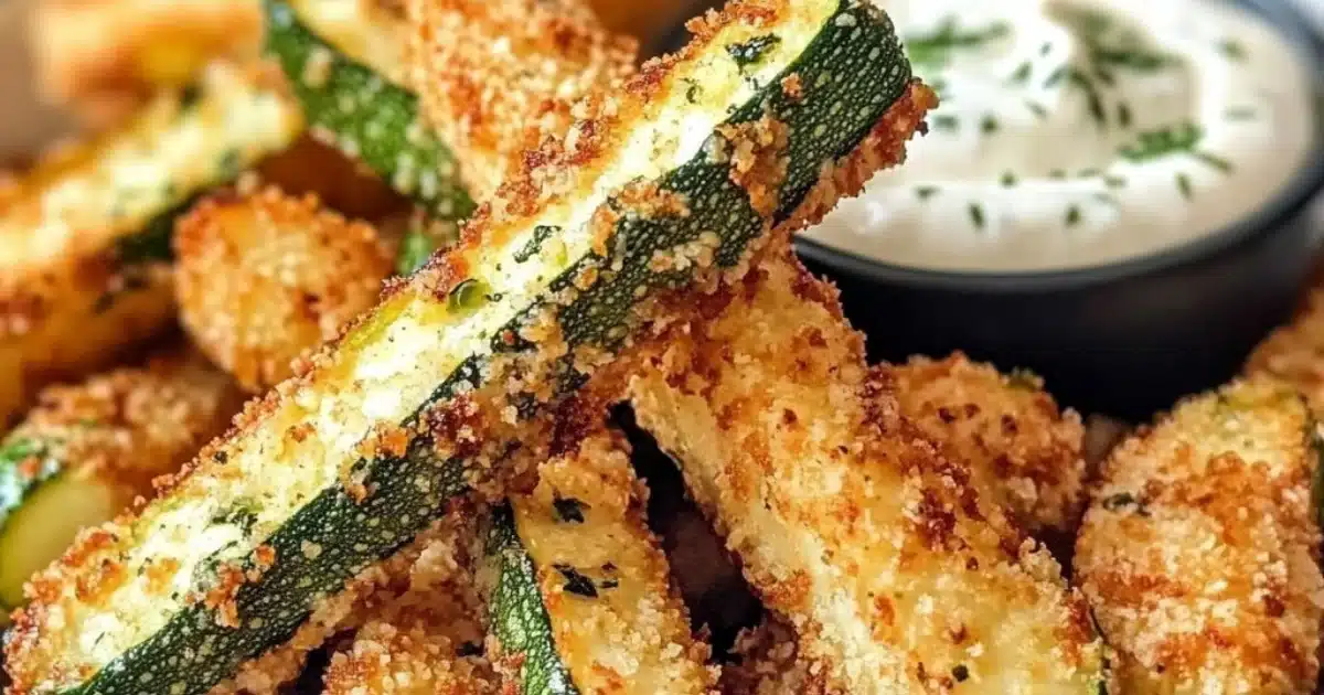 Low Calorie Air Fryer Zucchini Fries