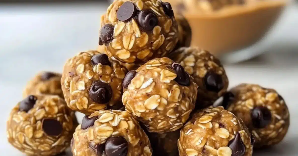 No-Bake Peanut Butter Energy Bites