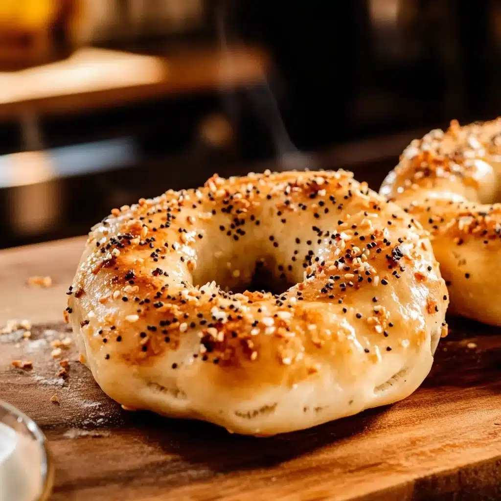 No Rise Greek Yogurt Bagels