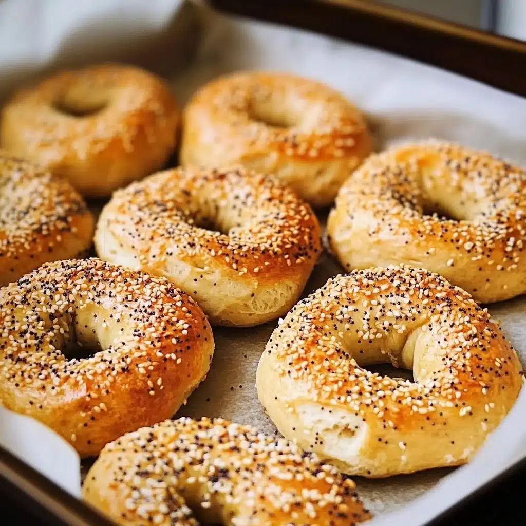 No Rise Greek Yogurt Bagels