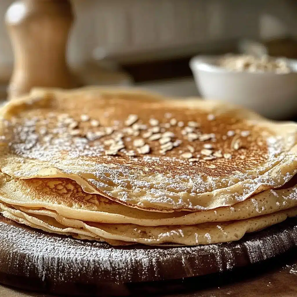 Oatmeal Crepes 2 Oatmeal Crepes