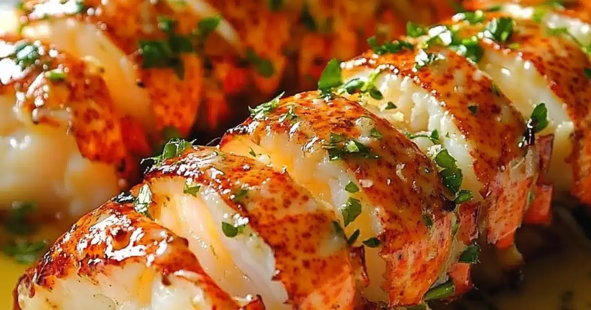 Perfect Broiled Lobster Tails with Zesty Lemon Garlic Butter