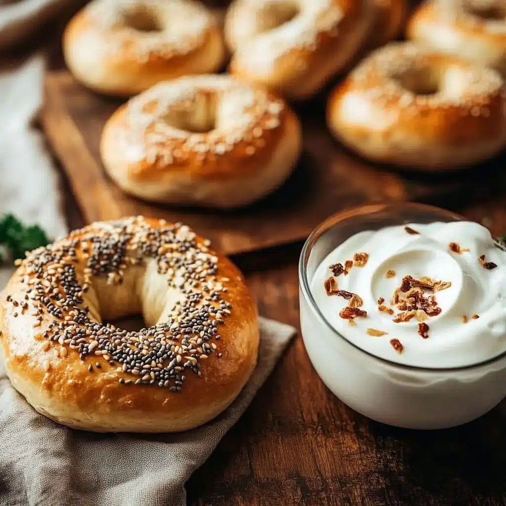 Protein Bagels with Greek Yogurt