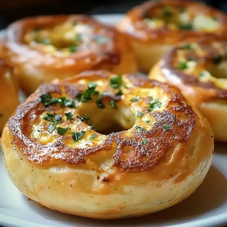 Home 9 Quiche stuffed bagels with a creamy filling and fresh herbs