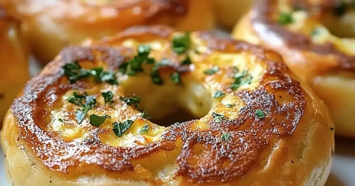 Quiche Stuffed Bagels