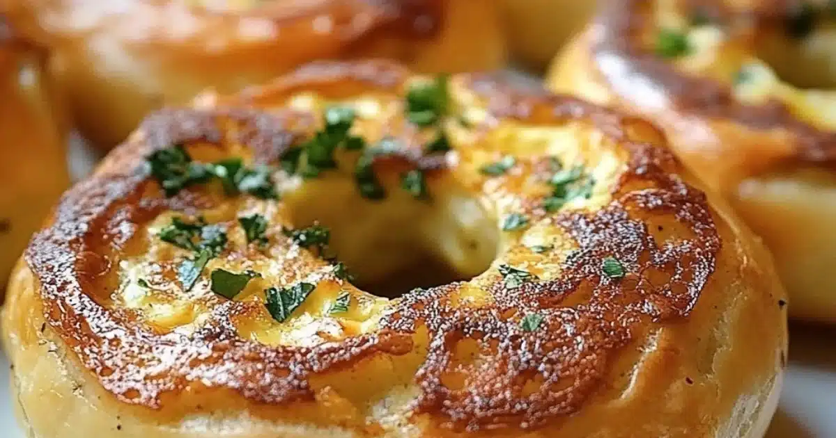 Quiche Stuffed Bagels