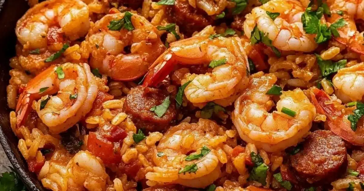 Shrimp and Sausage Jambalaya