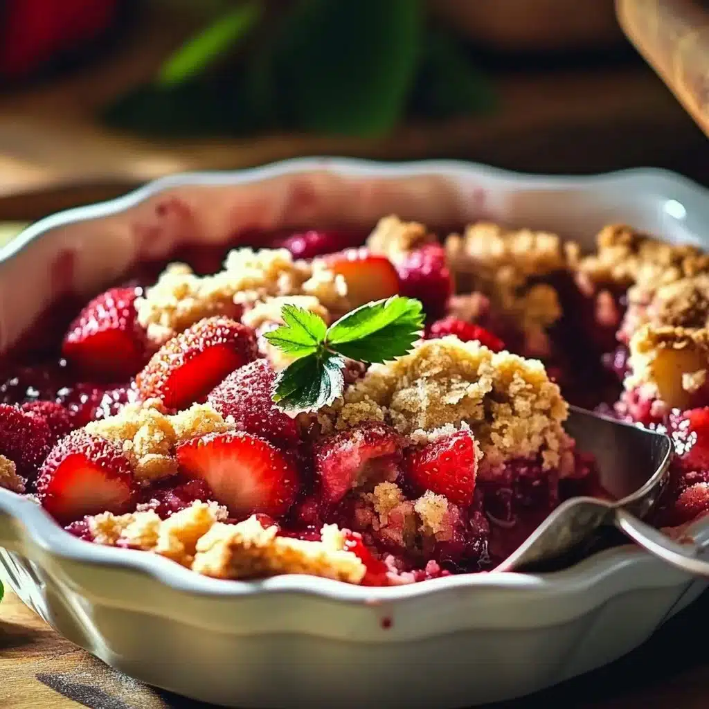 Strawberry Cobbler