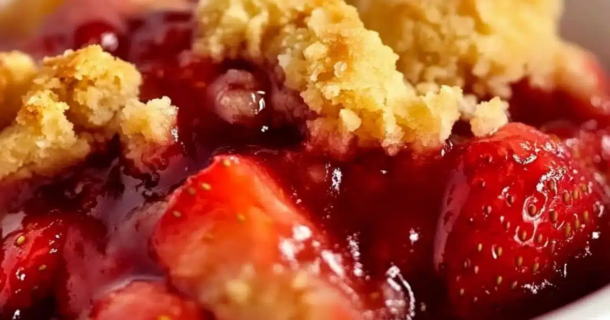 Strawberry Cobbler