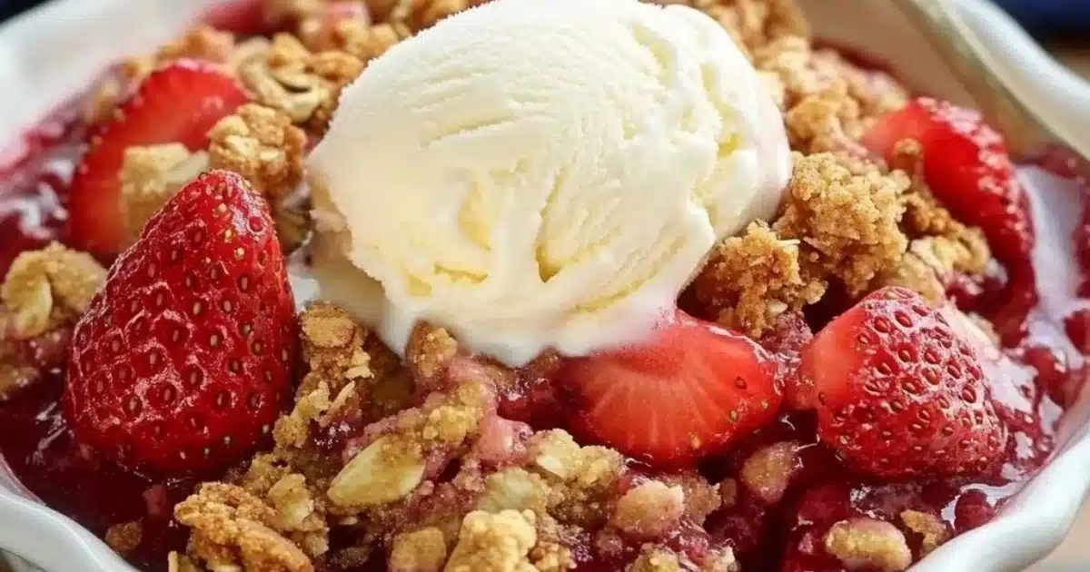 Strawberry Crisp