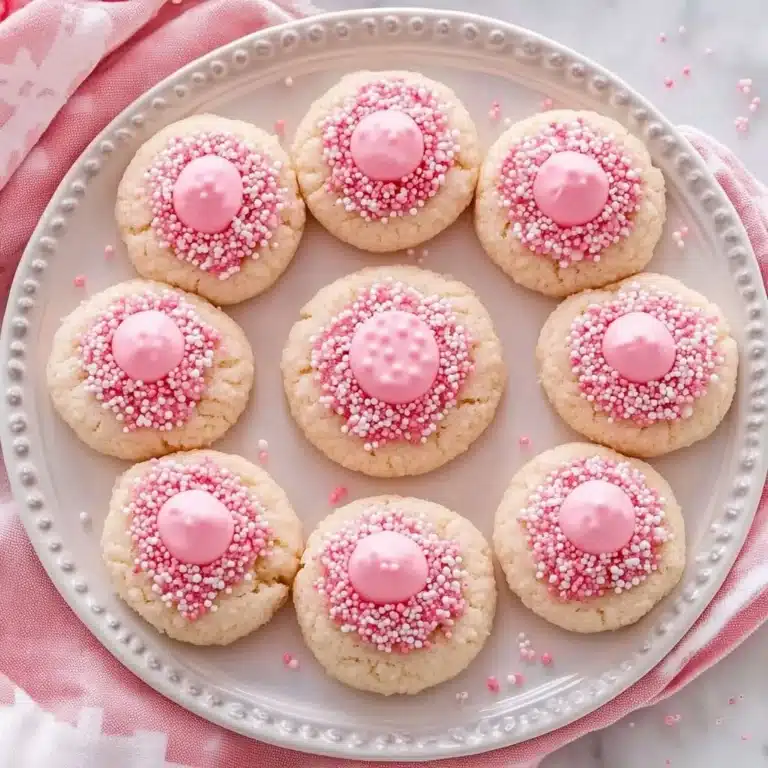 Valentine Strawberry Kiss Cookies
