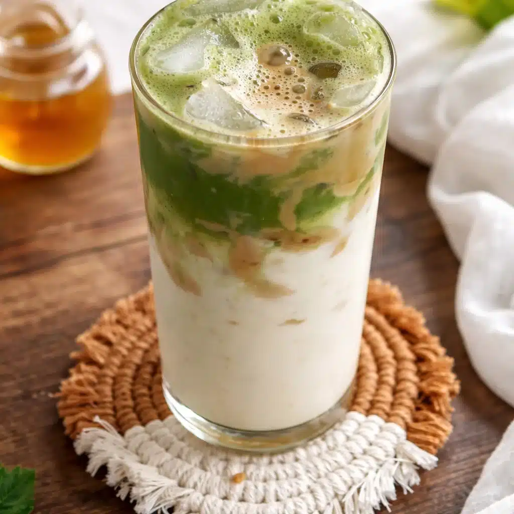 Delicious matcha cookie butter spread on fresh baked cookies