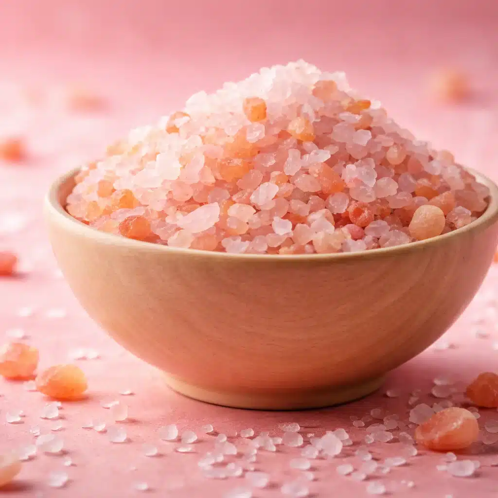 Glass of lemon water with Himalayan pink salt for morning weight loss.