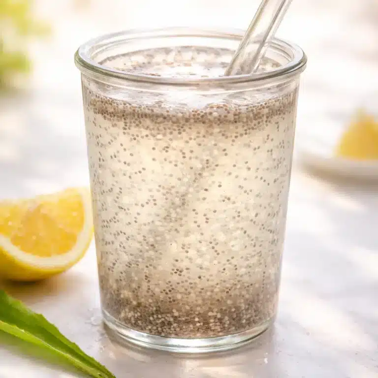 Homemade appetite suppressant drink recipe using natural ingredients.