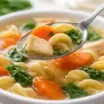 Delicious cortisol belly fat soup recipe loaded with nutritious ingredients.