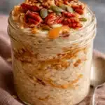 A refreshing oat lime cinnamon water drink purported to aid weight loss.